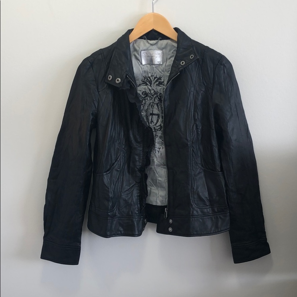 Guess small faux leather jacket